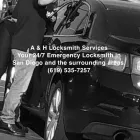 Business 8 image A & H LOCKSMITH SERVICES in San Diego CA