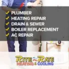 Business 1 image RITE RATE HEATING & COOLING Plumbers in Montclair NJ