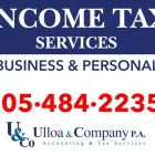 Business 6 image ULLOA & COMPANY P.A. ACCOUNTING & TAX SERVICES Accounting in Miami FL
