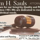 Business 4 image WILLIAM H. SAULS, ATTORNEY AT LAW in San Diego CA