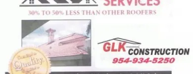 Business 1 image GLK CONSTRUCTION 954-934-5250 Roofing in Fort Lauderdale FL