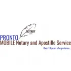 PRONTO MOBILE NOTARY AND APOSTILLE SERVICES